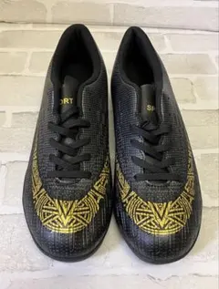 新品 Anleesi 26.5 黒金 TF トレーニングシューズ サッカー