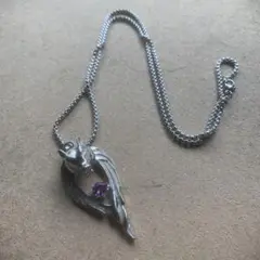 シルバー 狼のペンダント ネックレス