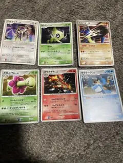 ポケモンカードまとめ売り ルカリオLv.X セレビィ アルセウスメガニウム等6枚