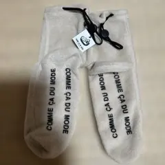 し*ん様 COMME CA DU MODE フリースソックス M ベージュ ルーのサムネイル