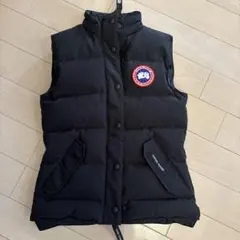 Canada Goose ブラック ダウンベスト