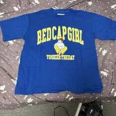 RED CAP GIRL Tシャツ ブルー