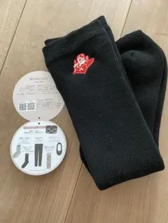 しまむら　MUMU&Co. 羽毛ソックス　22-25cm