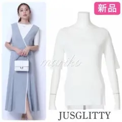 新品♡ジャスグリッティー ボウタイゆるブラウス アプワイザーリッシェ 