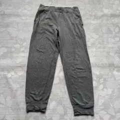 ユニクロ 【UNIQLO】スウェット ジョガーパンツ M グレー ルームウェア