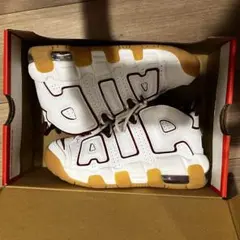 【新品未使用】NIKE AIR MORE UPTEMPO GS 22.5cm赤白