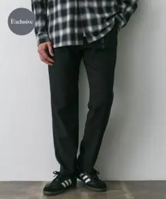 [別注]GRAMICCI LANATEC ウールライクトラウザー Mサイズ 黒