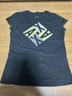 Armani Exchange ブラック Tシャツ S