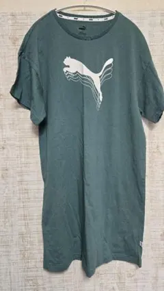 PUMA新品 グリーン 半袖Tシャツ M