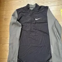 Nike AeroReact ハーフジップ トップ L 黒
