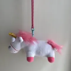 ユニコーン フラッフィ ぬいぐるみ ストラップ付き