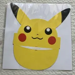 新品　ポケットモンスター　ポケモン　ピカチュウ　サンバイザー　紙