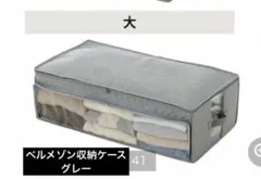 ベルメゾン 消臭・抗菌機能 衣類収納ケース 押入れ収納 不織布衣類ケース 衣替えのサムネイル