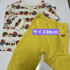 ユニクロ　ミッフィーパジャマ　サイズ80cm