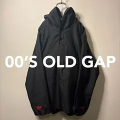 OLD GAP ギャップ ゴールデンサイズ ブラック アノラックパーカー