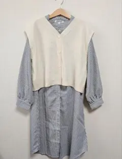 GLOBALWORK シャツワンピ ベスト セット 140