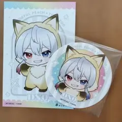 カラフルピーチ東武動物公園コラボ　DNQ 特典コースター　ポストカードセット