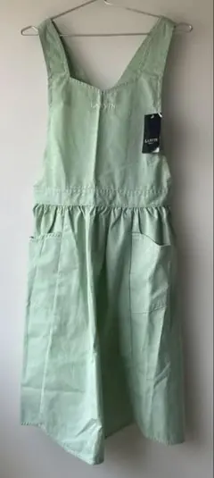 LANVIN グリーンサロペットエプロンのサムネイル