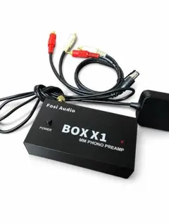 フォノイコライザー　Fosi Audio BOX X1 RCAケーブル付のサムネイル