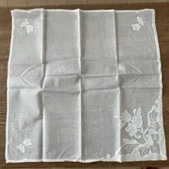 遊 中川　花柄刺繍ハンカチーフのサムネイル