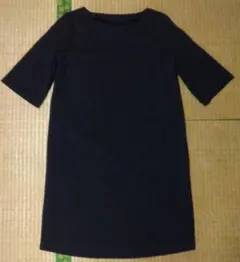 西松屋　マタニティ　授乳服　フォーマルワンピース　黒　M