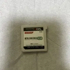 ニンテンドー3DS メタルギアソリッド 3D ソフトのみ 動作可能