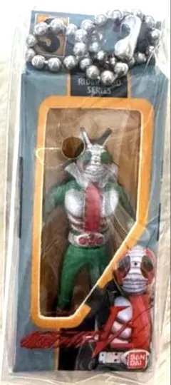 仮面ライダー ソフビパッケージチャーム＆チョコスナック　V3