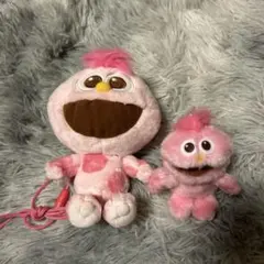 USJ　モッピー ポシェット・ぬいぐるみキーホルダー 2点セット