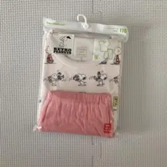ユニクロ　スヌーピー半袖パジャマ