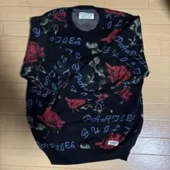 WACKO MARIA ワコマリア ROSE 薔薇 バラ セーター ニット