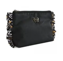 ANNA SUI ポーチ ティッシュケース付き　ブラックのサムネイル