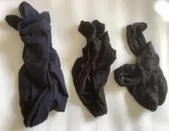 中古ストッキング タイツ　まとめ売り　ブラック　ネイビー　お掃除用