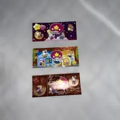 キャラクターシール3枚セット