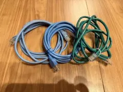 LANケーブル 5e 3本セット CAT5e 2m RJ45