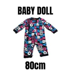 【ベビードール】カバーオール　ロンパース　ベビーキッズ　80cm