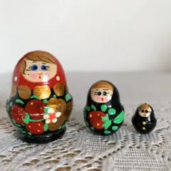 小さな入れ子 マトリョーシカ 民芸品
