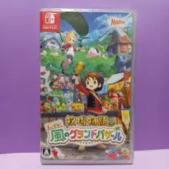新品未開封　牧場物語 Lets！ 風のグランドバザール　Switch
