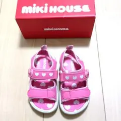 MIKI HOUSE ミキハウス サンダル ピンク 15cmのサムネイル