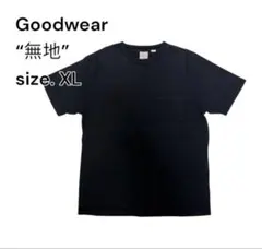 Goodwear 【無地 】ポケットTシャツ ブラック XL シンプル　コットンのサムネイル