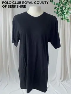 No80 POLO CLUB ROYAL COUNTY 黒Tシャツ ブラック半袖
