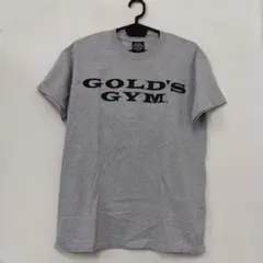 GOLD'S GYM 半袖Tシャツ グレー / ブラック ロゴプリント Mサイズのサムネイル