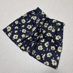 サテン花柄キュロット ジルスチュアート