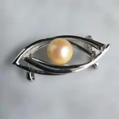 パール　帯留