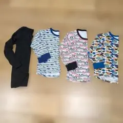 男の子用長袖肌着4枚セット 120サイズ