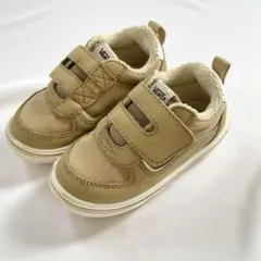 VANS スニーカー　靴　ベビー　ベージュ　サイズ14cm
