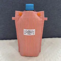 ペットボトルカバー Halloween オレンジストライプ