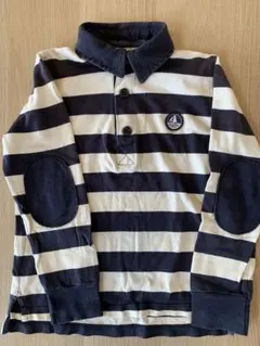 PETIT BATEAU ポロシャツ ネイビー　5ans/110cm