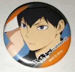 ハイキュー!! 影山飛雄 32mm缶バッジ その3 アニメイトカフェ