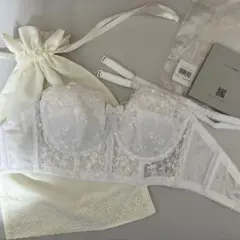 セモア　セミロングラインブラ E65 収納袋付き