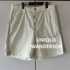 ※値下げ【美品】UNIQLO メンズ ショートパンツ ホワイトLのサムネイル